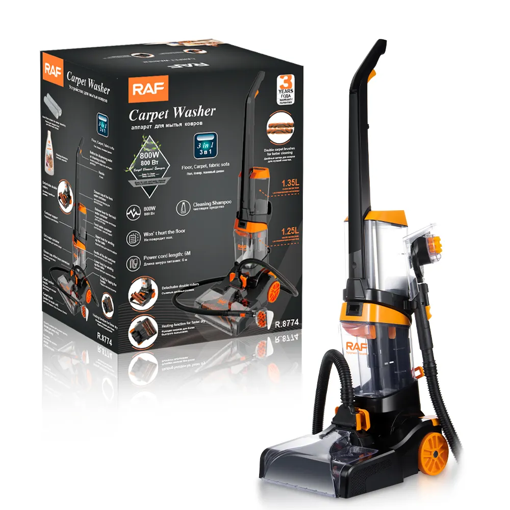 שואב אבק אוטומטי SmartWash+, מנקה שטיחים וריפודים, מנטרל ריחות ומסיר כתמי בעלי חיים FH52000, טורקיז