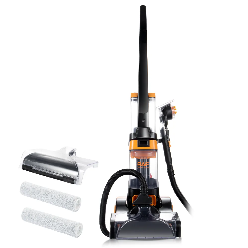 שואב אבק אוטומטי SmartWash+, מנקה שטיחים וריפודים, מנטרל ריחות ומסיר כתמי בעלי חיים FH52000, טורקיז